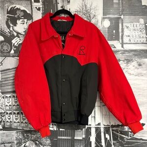 Vintage WestArk "Rockin’ R Ranch & Rodeo" Western Bomber Jacket